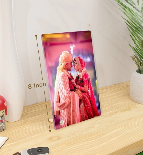 Kraftify Personalised Acrylic Photo Frame For Gifting