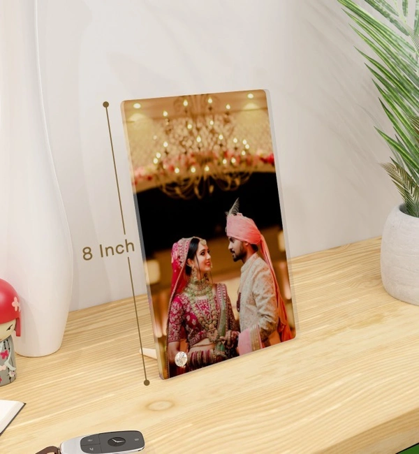 Kraftify Personalised Acrylic Photo Frame For Gifting