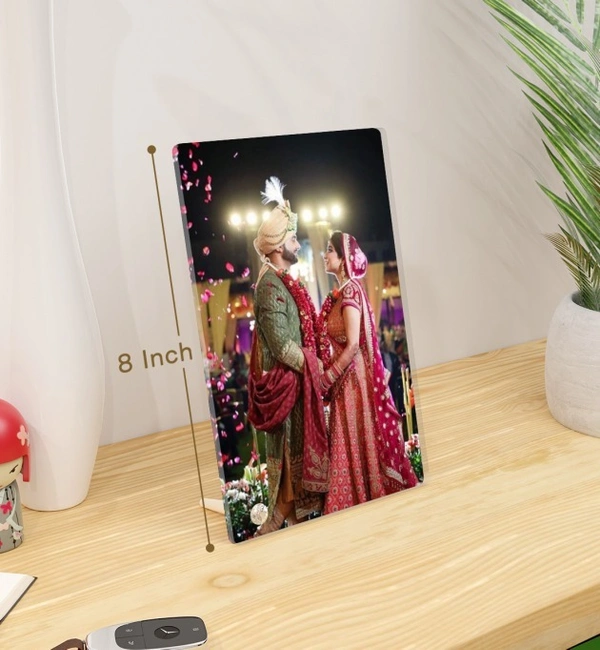 Kraftify Personalised Acrylic Photo Frame For Gifting