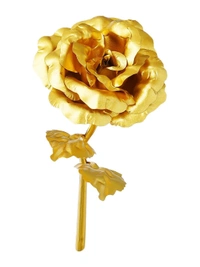 Kraftify Valentine Day Combo Gold Rose Taddy Box Personalized Wallet and Chocalate Combo Gift Set.`