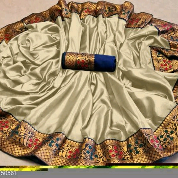 Designer Sarees - free size, cream