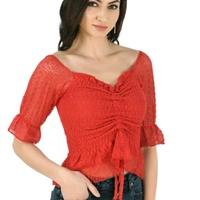 Tops For Women - Red, M