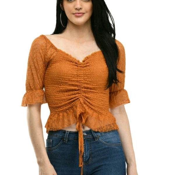 Tops For Women - Orange, L