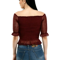 Tops For Women - Maroon, S