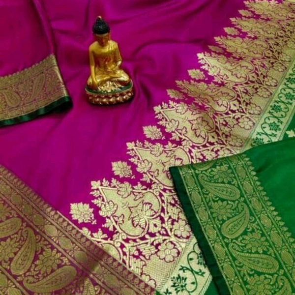 Banarasi Sarees - Free size, Purple