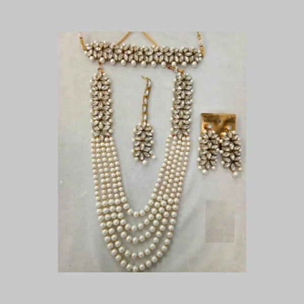 Choker Sets - White, Free size
