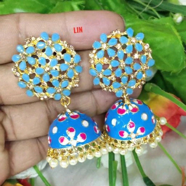 Earrings - Light Blue
