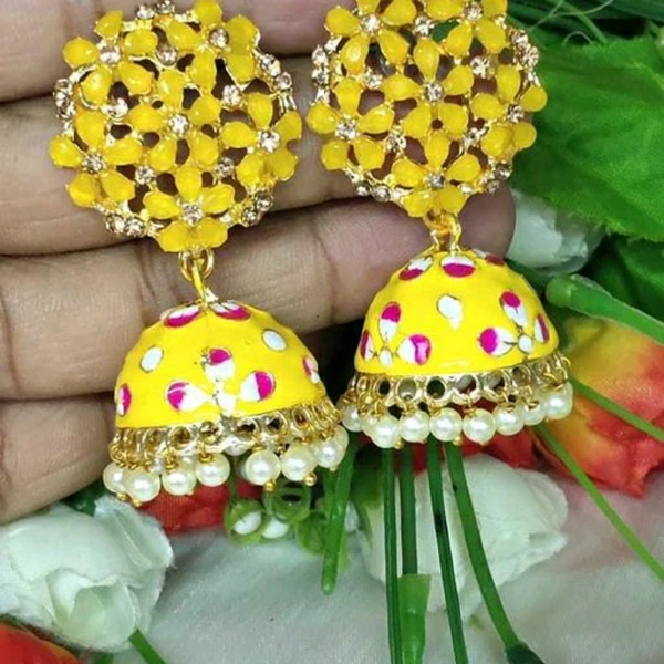 Earrings - Yellow