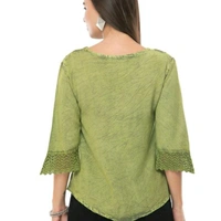 Women Tops - Green, XXL