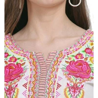 Women Tops - White pink, XS