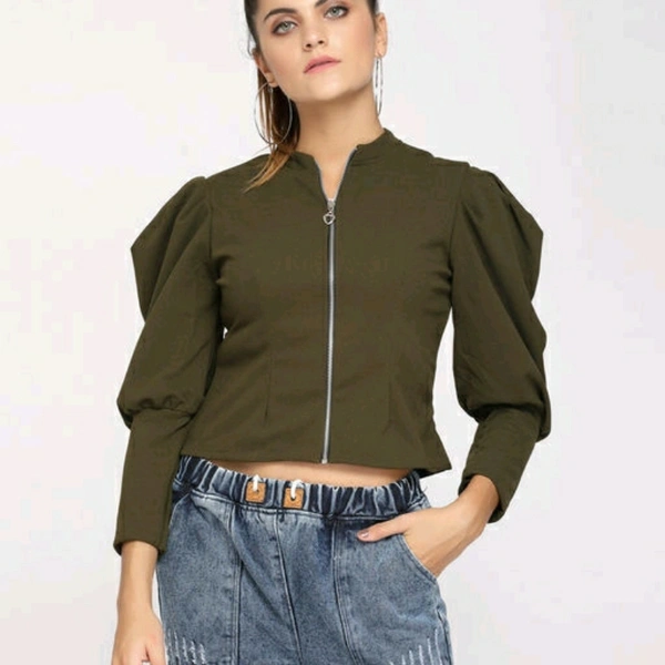 Women Tops - Green, S