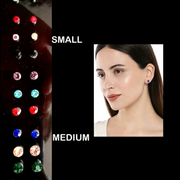 Stud Earrings - multicolour