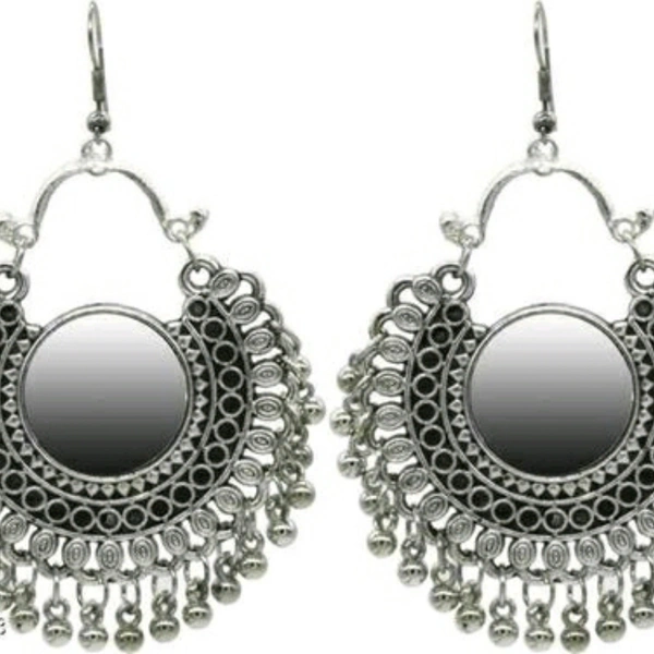 Silver Earrings - silver