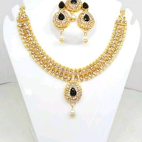 Jewellery Set - Dark Pink