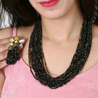 Jewellery Set - Maroon