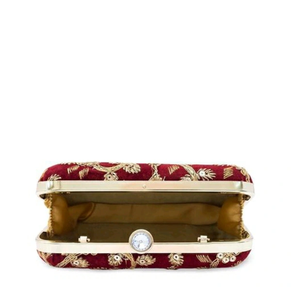 Clutches For Women - Maroon, free size