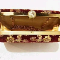 Clutches For Women - Maroon, free size