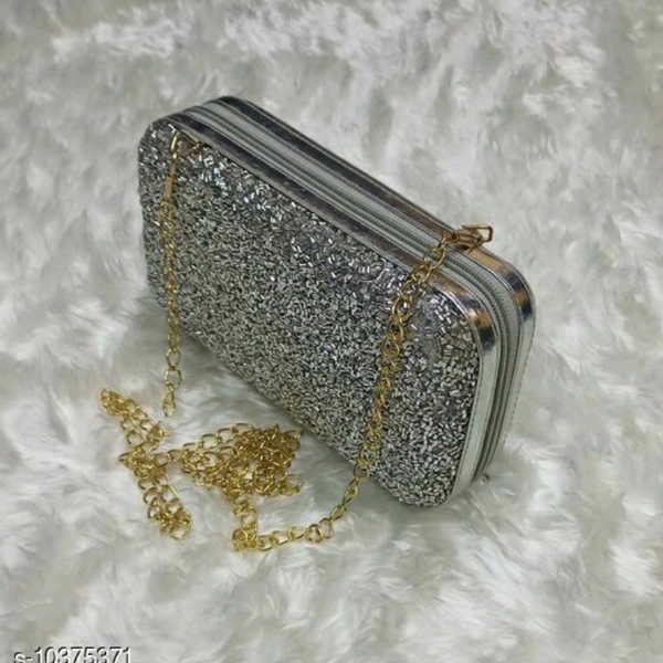 Clutches For Women - Silver, free size