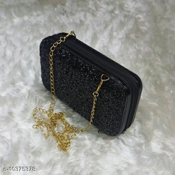 Clutches For Women - Black, free size