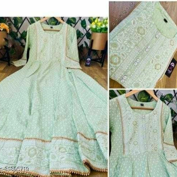 Kurtis For Women - Mint green, M