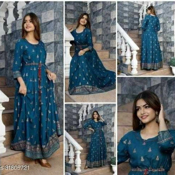 Kurtis For Women - Blue, XL