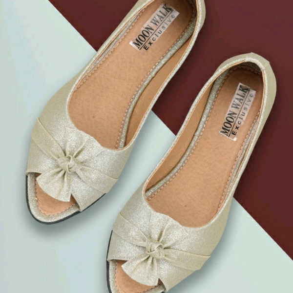 Footwear For Women - Gold, IND-3