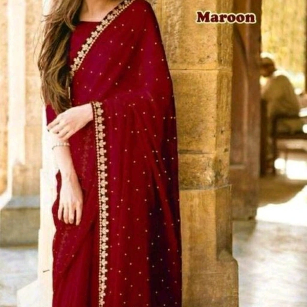Designer Sarees - Maroon