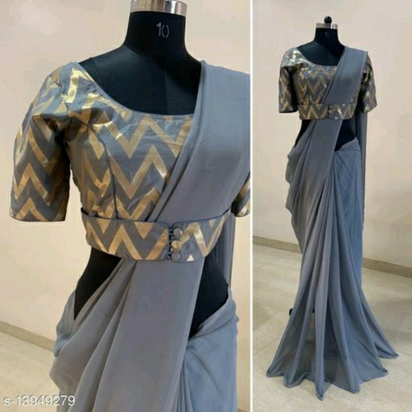Designer Sarees - Grey