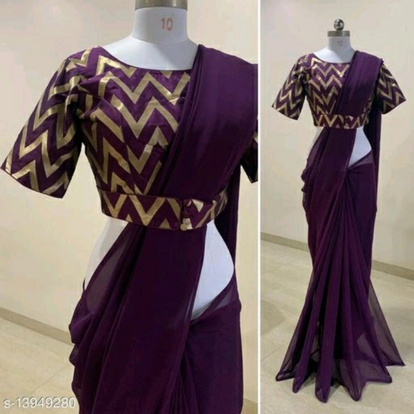 Designer Sarees - Purple