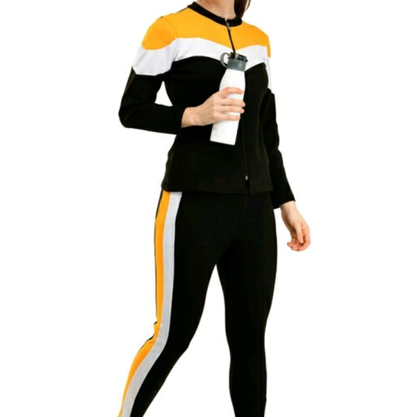 Women Active Wear - Yellow, XL