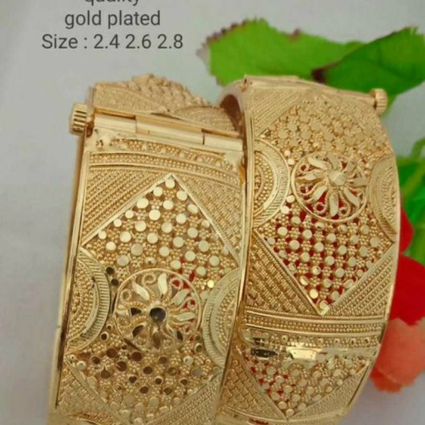 Golden Bangles  - 2.4