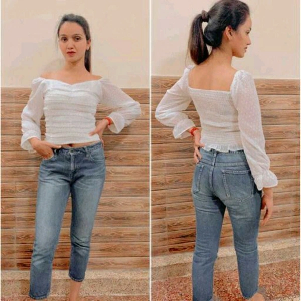 Tops - White, Xs