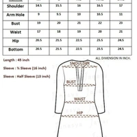 Kurti Set For Women - L