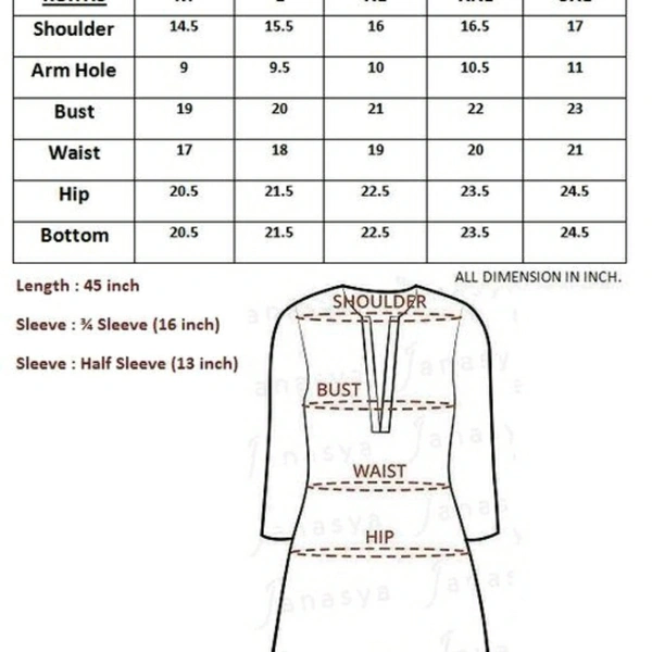 Kurti Set For Women - L
