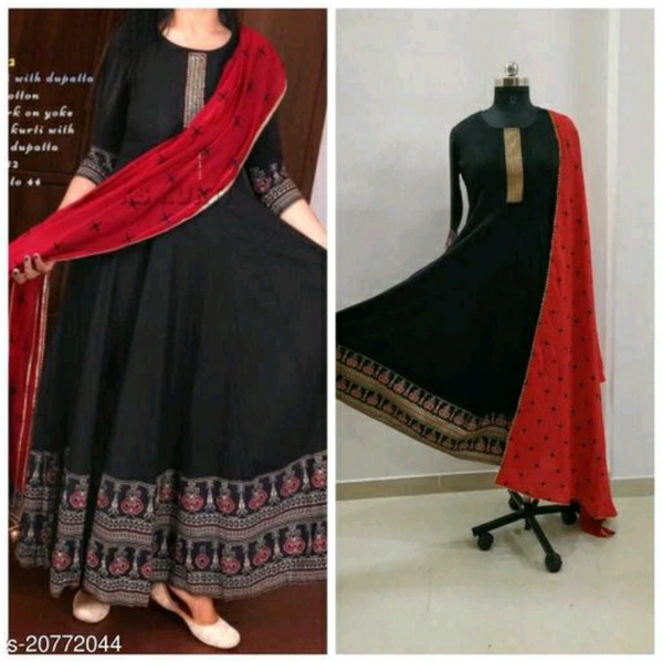 Kurtis And Dupatta Set For Women - XL