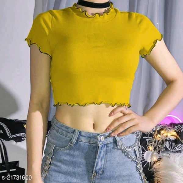 Retro Tops - Yellow, M