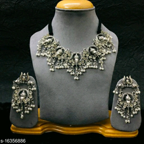 Oxidised Jewellery Set