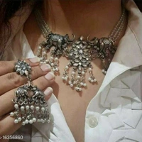 Oxidised Jewellery Set