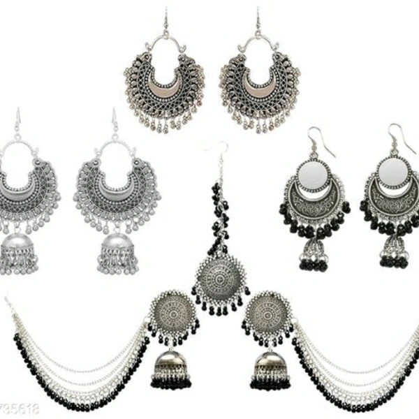 Oxidised Earrings