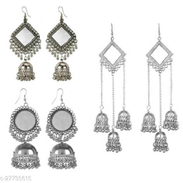Oxidised Earrings
