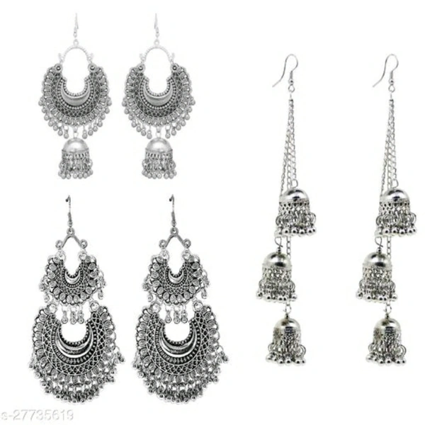 Oxidised Earrings