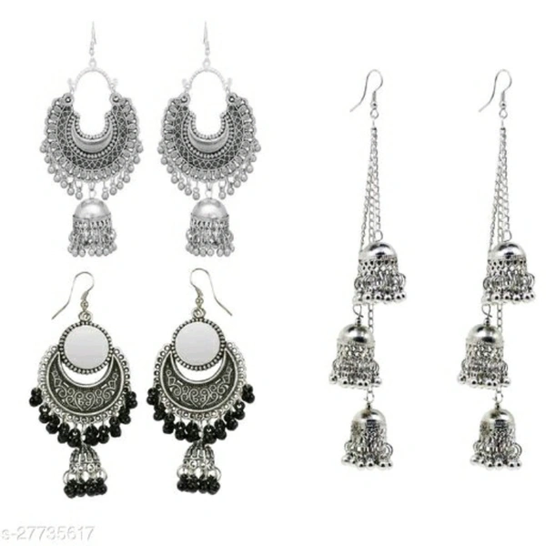 Oxidised Earrings