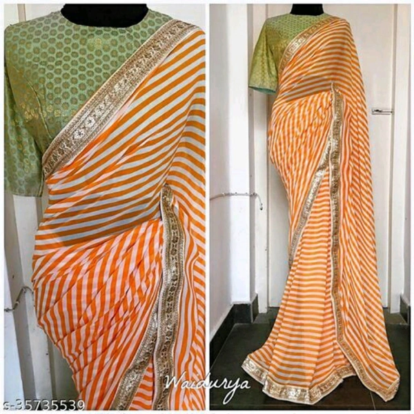 Designer Sarees - Free size