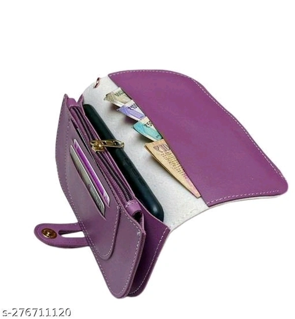 Clutch For Women - Violet Eggplant