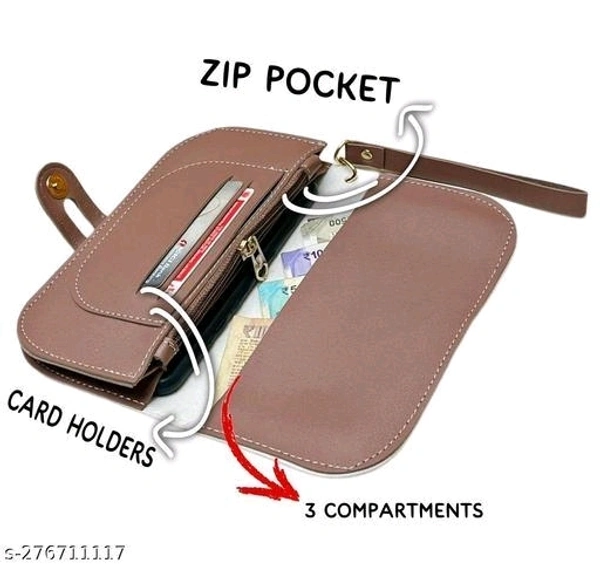 Clutch For Women - Brown