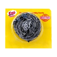Exo Steel Scruber (Bartan Safai Scruber) Useful With Surf Sabun - 11g