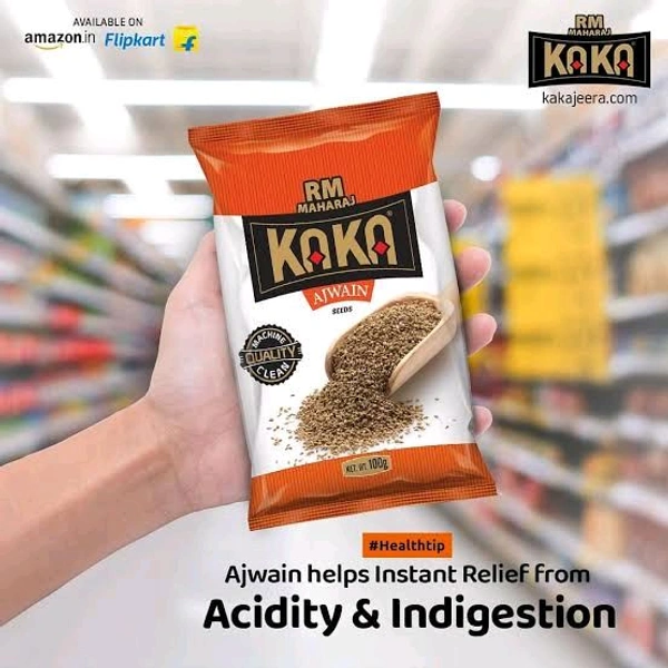 आजवाइन Kaka Ajwain Masala (Ms Ajwain Ajwine Azwine ) - 50 g
