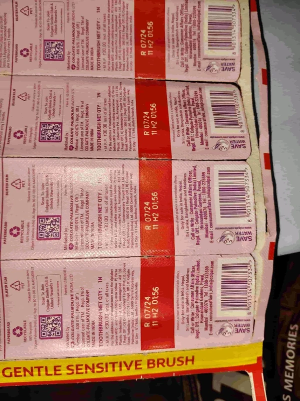 ब्रश कोलगेट Colgate Brush Zig Zag (Paste) - Deep Clean