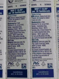 ब्रश Oral B Brush 3 In 1 Action Tooth Brush (Paste) - 1 Peace