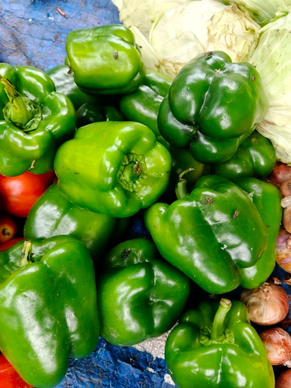 शिमला मिर्च Shimla Mirch Simla Mirch Sabji Sb